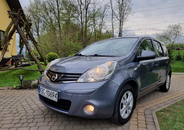 Nissan Note cena 16500 przebieg: 120000, rok produkcji 2009 z Szepietowo małe 301